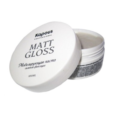 Kapous Моделирующая паста сильной фиксации Matt Gloss Styling 100мл — Makeup market