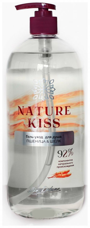 Liv Delano Sun Of Life Nature kiss Гель-уход для душа Пшеница и Шёлк 1000 мл — Makeup market