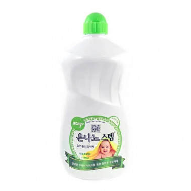 Baby Step Laundry Detergent Жидкое средство для стирки детского белья 1100 ml — Makeup market