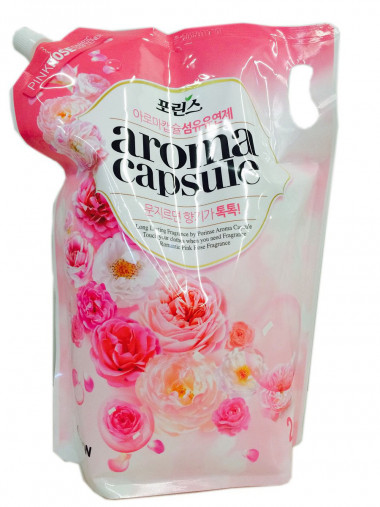 Lion кондиционер для белья 2100 мл pink rose мягкая упаковка — Makeup market
