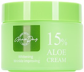 Grace Day Крем успокаивающий с экстрактом алоэ Aloe 15% cream 50 мл — Makeup market