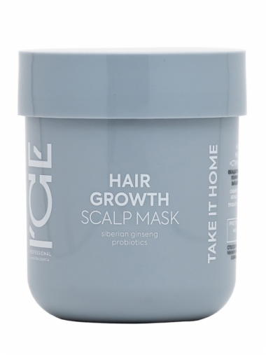 Натура Сиберика I`CE Professional Home Hair Growth Маска для кожи головы Стимулирующая рост волос 200 мл банк — Makeup market