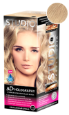 Studio Стойкая крем-краска для волос 3D Golografic 15 мл фото 3 — Makeup market
