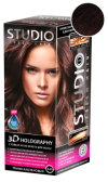 Studio Стойкая крем-краска для волос 3D Golografic 15 мл фото 7 — Makeup market