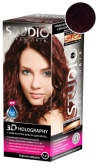 Studio Стойкая крем-краска для волос 3D Golografic 15 мл фото 8 — Makeup market