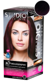 Studio Стойкая крем-краска для волос 3D Golografic 15 мл фото 9 — Makeup market