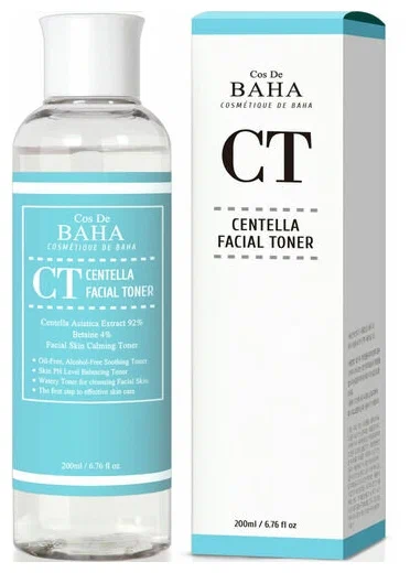 Cos De BAHA Тонер для лечения акне и пигментных пятен Centella facial toner CT 200 мл — Makeup market