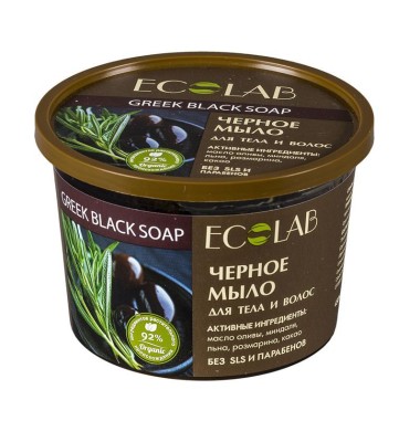 Ecolab Мыло для тела и волос &quot;Черное&quot; — Makeup market