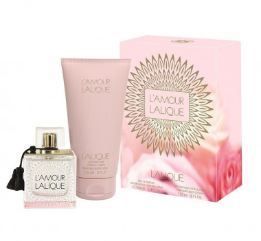 Lalique L~Amour De Lalique Women парфюмерная вода 50 ml 150 ml Body Lotion — Makeup market