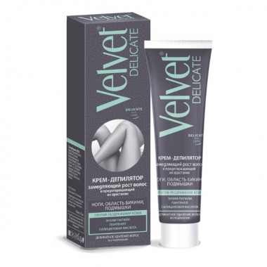 Velvet Крем-депилятор замедляющий рост волос и предотвращающий их врастание 100 мл — Makeup market