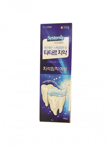Lion зубная паста для предотвращения зубного камня tartar control systema 120 г — Makeup market