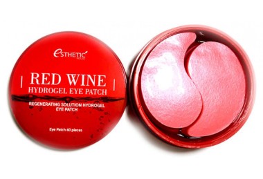 Esthetic House Гидрогелевые патчи для глаз Красное вино Red Wine Hydrogel Eyepatch — Makeup market