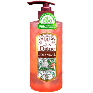Moist Diane Botanical Repair Шампунь бессиликоновый бессульфатный Восстановление 480 мл — Makeup market