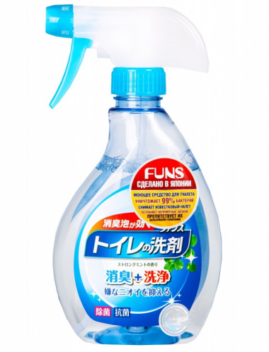 Daiichi Ofuro спрей для чистки туалета с ароматом мяты 380 мл — Makeup market