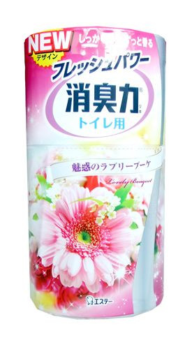 Shoushuuriki Жидкий дезодорант – ароматизатор для туалета c ароматом розовых цветов 400 мл — Makeup market