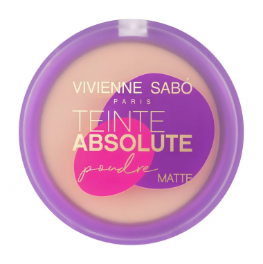 Vivienne Sabo Пудра компактная матовая Teinte Absolute matt 04 серо-бежевый — Makeup market