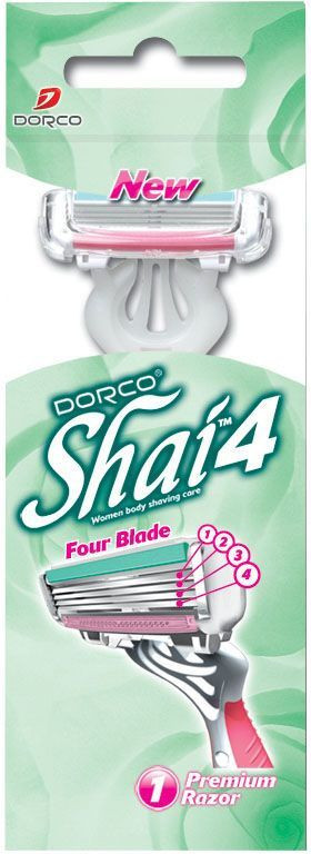 Dorco Shai 4 Станок для бритья женский одноразовый 1 шт — Makeup market