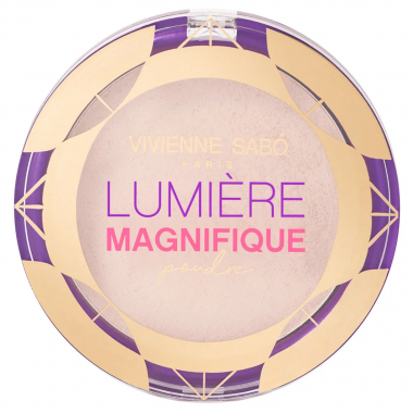 Vivienne Sabo Пудра сияющая Lumiere Magnifique 01 персиково-розовый — Makeup market