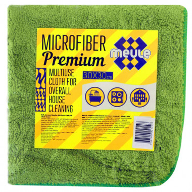 Meule Microfiber Premium Universal 30x30 Салфетка из микрофибры для универсальной уборки — Makeup market