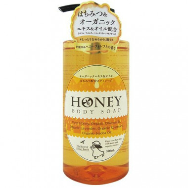 Daiichi Honey жидкое мыло для тела гель для душа с экстрактом меда и медового леса 500 мл — Makeup market