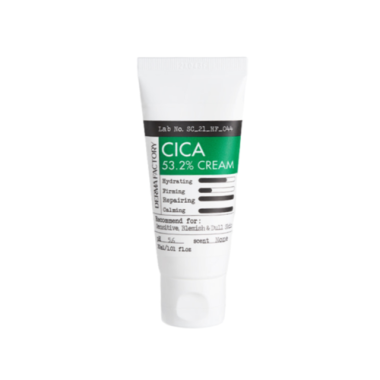 Derma Factory Крем для лица увлажняющий с экстрактом центеллы Cica 53.2% cream 30 мл — Makeup market