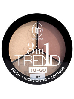 Триумф TF Палетка для контуринга лица Trend TO-GO 82 — Makeup market