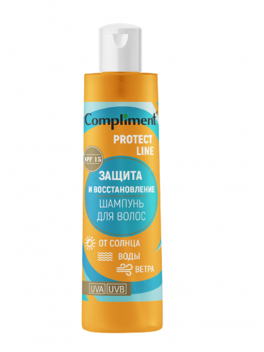 Compliment Protect Line Шампунь для волос защита от солнца воды ветра 150 мл — Makeup market