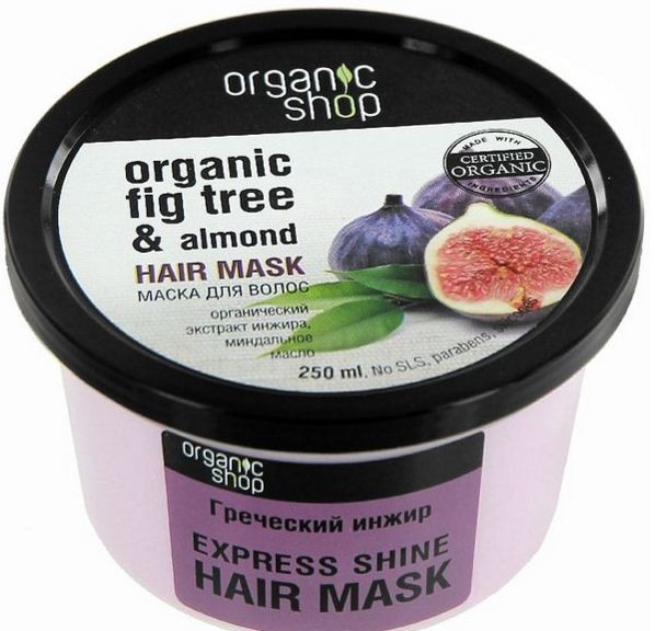 Organic shop Маска для волос Греческий инжир фото 1 — Makeup market