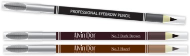 Alvin d'or Карандаш для бровей с щеточкой Professional EYEBrow — Makeup market