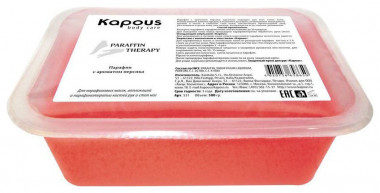 Kapous Парафин с ароматом персика в брикете 2х500 гр — Makeup market