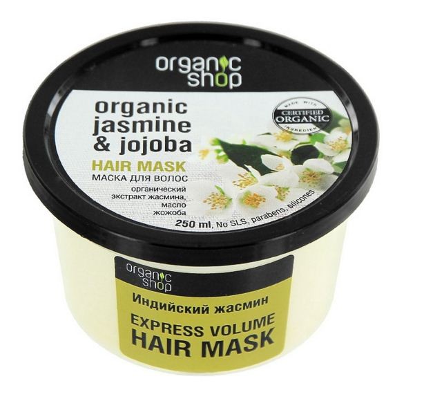 Organic shop Маска для волос Индийский жасмин фото 1 — Makeup market