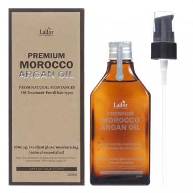 La'dor Марокканское аргановое масло Premium Argan Hair Oil 100 мл — Makeup market