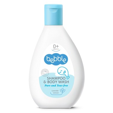Bebble Шампунь для волос и тела 0+ 200 мл — Makeup market