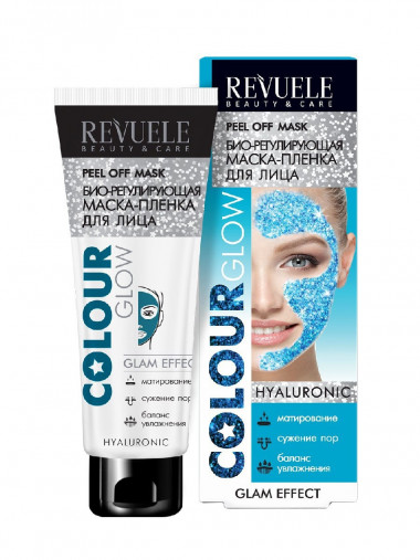 Revuele Colour Glow Маска-плёнка Био-регулирующая для лица 80 мл — Makeup market
