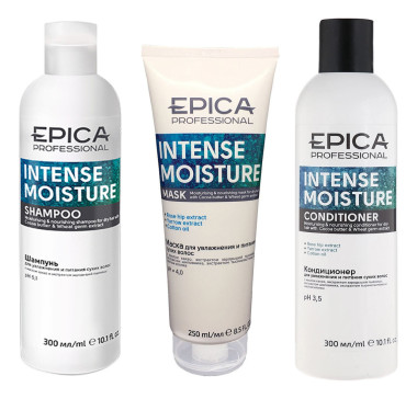 Epica Набор INTENSE MOISTURE (шамп.+конд.+маска 250мл) — Makeup market