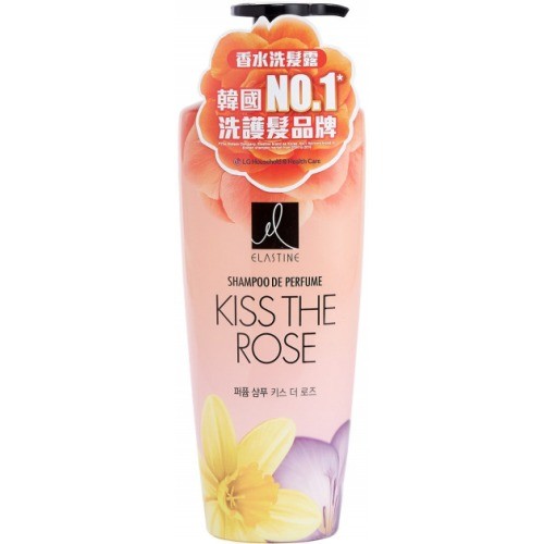 Elastine Шампунь парфюмированный для всех типов волос Parfume Kiss the rose 600 мл фото 1 — Makeup market