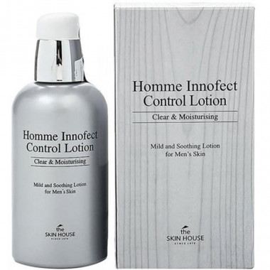 The Skin House Homme Innofect Control Lotion 130ml Лосьон мужской для жирной кожи лица — Makeup market