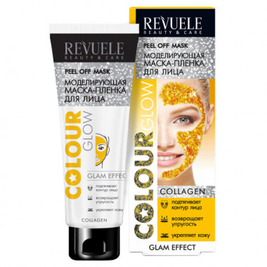 Revuele Colour Glow Маска-плёнка Моделирующая для лица 80 мл — Makeup market
