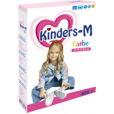 Barhim Детский Порошок стиральный Kinders-M Farbe 400 г — Makeup market