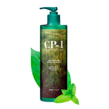 Esthetic House Натуральный увлажняющий шампунь для волос CP-1 Daily Moisture Natural Shampoo 500 мл — Makeup market