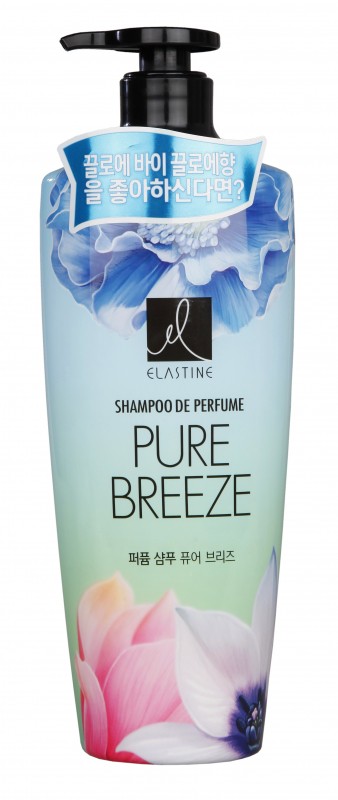 Elastine Шампунь парфюмированный для всех типов волос Parfume Pure breeze 600 мл фото 1 — Makeup market