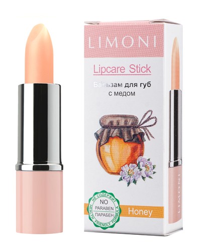 Limoni Бальзам для губ Lipcare Stick 03 Мёд фото 1 — Makeup market