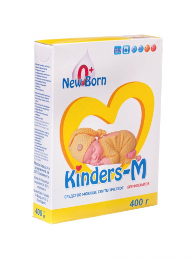 Barhim Детский Порошок стиральный Kinders-M New Born 400 г — Makeup market