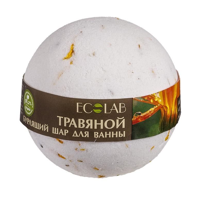 Ecolab Бурлящий шар для ванны "Примула и Зеленый чай" фото 1 — Makeup market