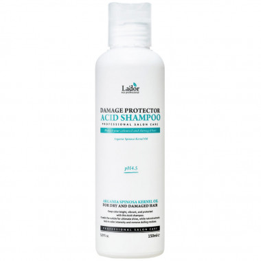 La'dor Шампунь для волос с аргановым маслом Damaged Protector Acid Shampoo 150 мл — Makeup market