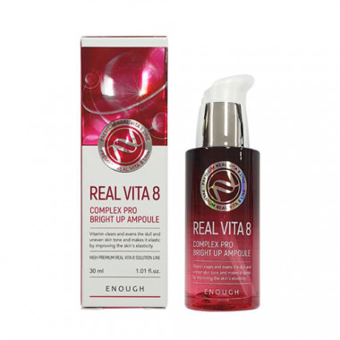 Enough Сыворотка с витаминами для сияния кожи Real vita 8 complex pro bright up ampoule 30 мл — Makeup market