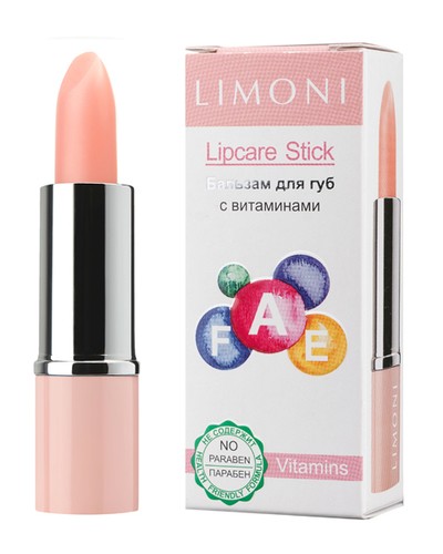 Limoni Бальзам для губ Lipcare Stick 04 Витамины фото 1 — Makeup market