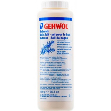 Gehwol Соль для ванны с розмарином 1000 гр — Makeup market