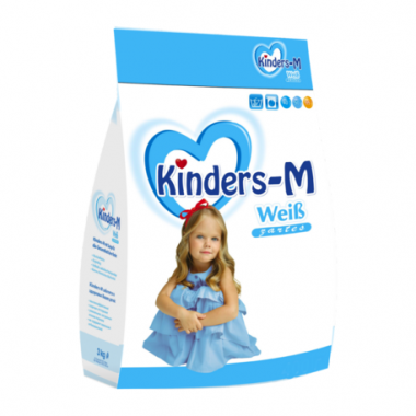 Barhim Детский Порошок стиральный Kinders-M Weiβ 3 кг — Makeup market