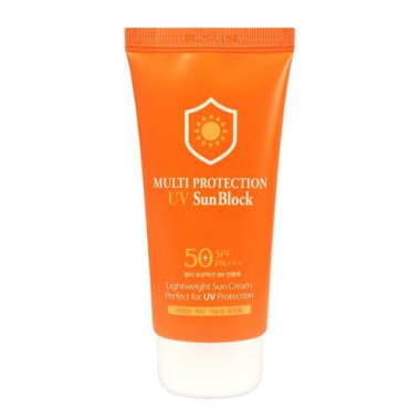 3W Clinic Крем солнцезащитный SPF50 PA+++ Multi protection uv sun block 70 мл — Makeup market